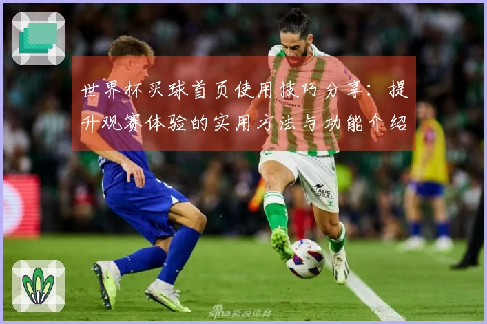 世界杯买球首页使用技巧分享:提升观赛体验的实用方法与功能介绍