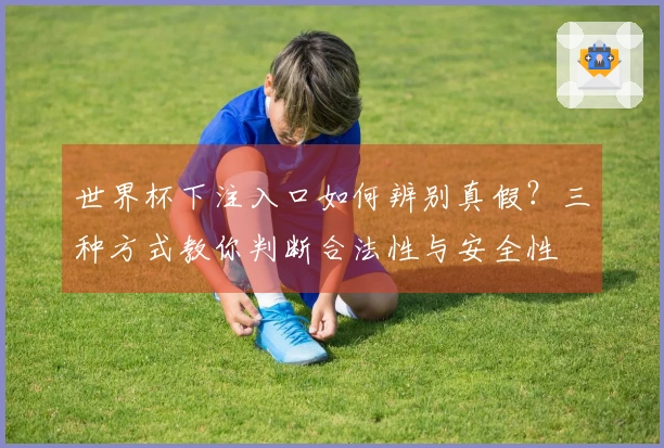 世界杯下注入口如何辨别真假?三种方式教你判断合法性与安全性