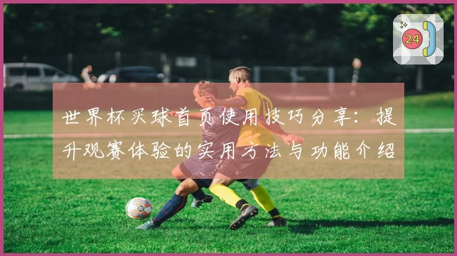 世界杯买球首页使用技巧分享：提升观赛体验的实用方法与功能介绍