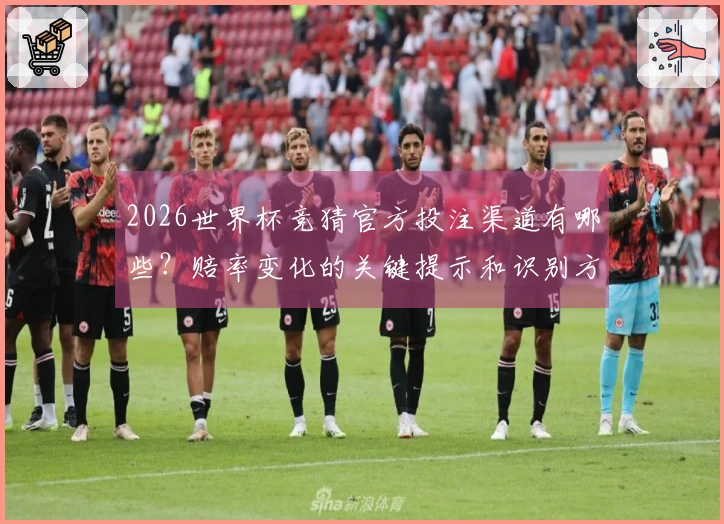 2026世界杯竞猜官方投注渠道有哪些?赔率变化的关键提示和识别方法